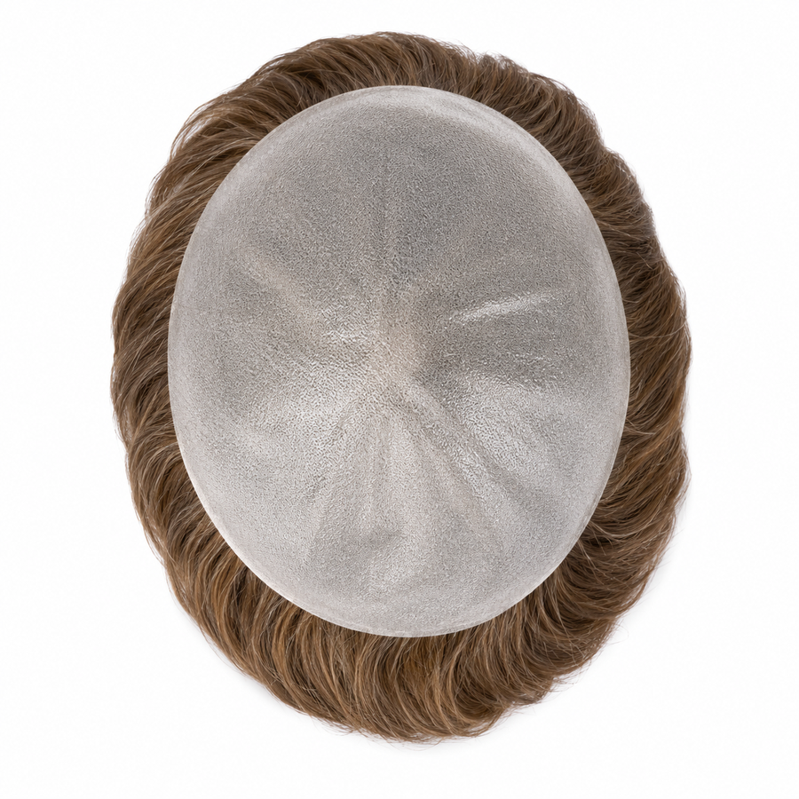 BH4-crown pu with lace toupee